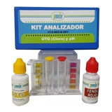 Kit Con Estuche Medidor De Cloro Y Ph Residual De Alberca