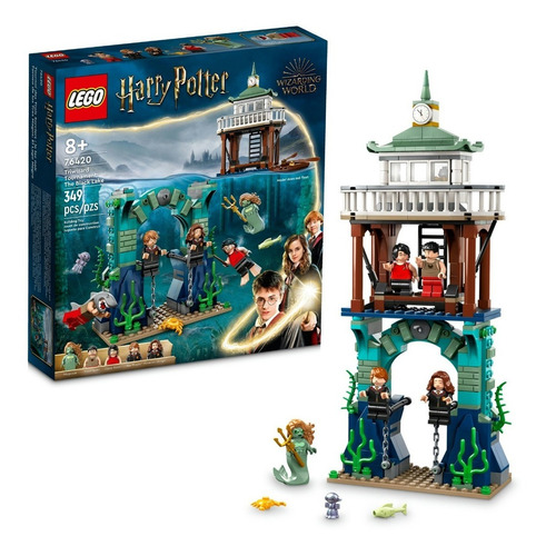 Kit Lego Harry Potter Torneo De Tres Magos Lago Negro 76420 349 Piezas 3+