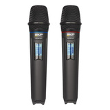 Micrófono Doble De Mano Skp Uhf-600 Pro Audioimport