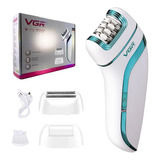 Depiladora Eléctrica Mujer Vgr V-713 Cara Cuerpo Callos 3en1