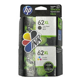 Cartucho Hp 62xl Negro Y Color Originales