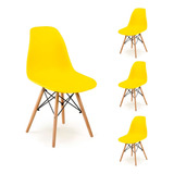 Cadeira De Jantar Charles Eames Design Eiffel, 4 Unidades