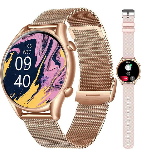 Reloj Inteligente Para Mujer Llamada Recibir Dial