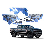 Sticker Tipo Raptor Para Ford Ranger 12-21 Auto Adhesivo