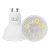 Lâmpada Led 3w Gu10 Bivolt 3000k Soquete Gratis 5 Peças