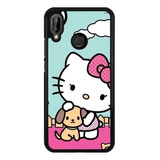 Funda Protector Para Huawei Hello Kitty Moda Mujer 03 N