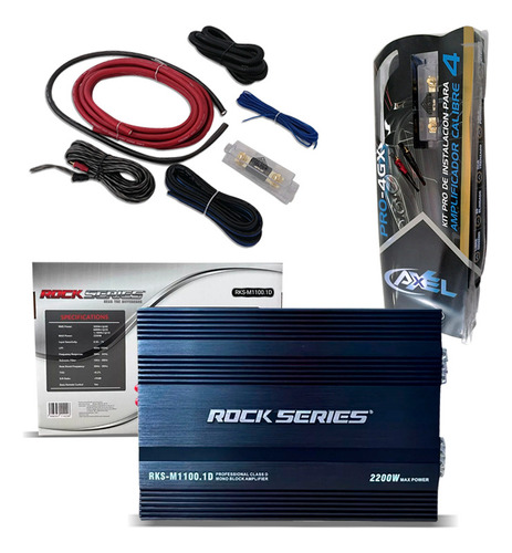 Amplificador Rock Series Clase D 1 Canal