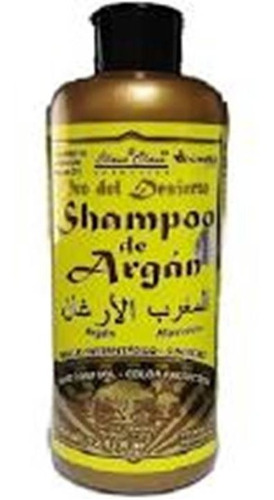 Shampoo De Argan Oro Del Desierto Sin Sal