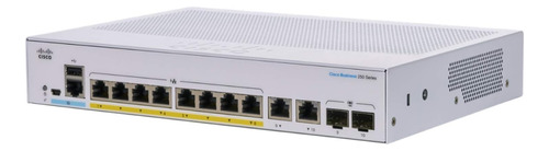 Switch Inteligente Cisco Business Cbs250-8pp-e-2g, 8 Puertos