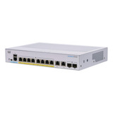 Switch Inteligente Cisco Business Cbs250-8pp-e-2g, 8 Puertos