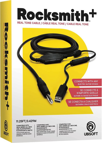 Rocksmith Real Tone Cable Cabo Ps3 Ps4 Xbox One Xbox 360 Pc