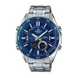 Relógio Masculino Casio Edifice Original Prata Luxo Garantia