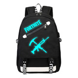 Fortnite Morral Deportivo Hombre Mochila Niño Primaria