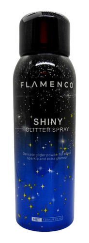 Shiny Spray Glitter Para Cabello Y Cuerpo Flamenco