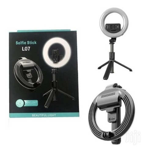 Baston Selfie Stick Baston Anillo De Luz Con Control Remoto