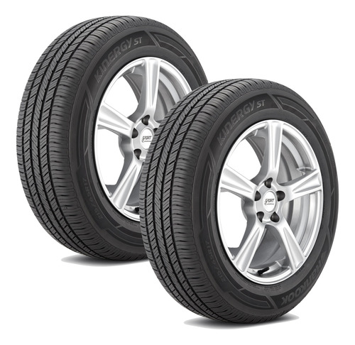 Paquete 2 Llantas 195/55r15 Hankook H735 Kinergy St 85h