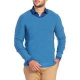 Suéter De Hombre Regular Fit Vittorio Forti Deluxe Cuello V 