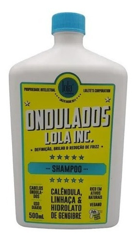 Lola Cosmétic Shampoo Low Poo Ondulados 500ml