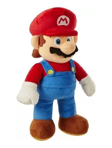 Peluche Super Mario Bros Excelente Calidad 35 Cm Nuevo