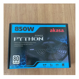 Fonte De Alimentação Para Pc Akasa Python Power 850w