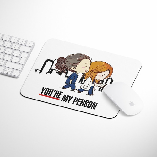 Mousepad Personalizado Greys Anatomy 1 - 21x17 Cm