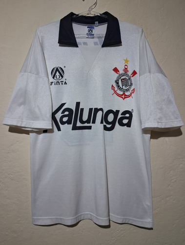 1991-1 (g) Camisa Corinthians Kalunga 10 Neto