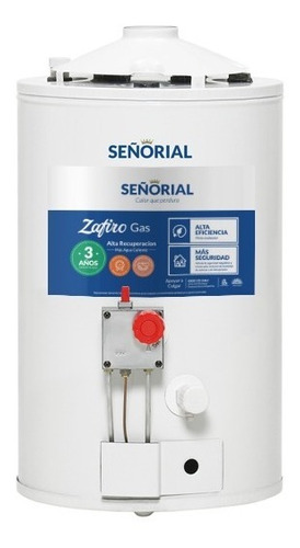 Termotanque Señorial 30 Lts Zafiro Giudici Hogar 