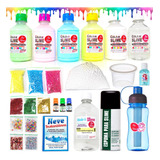 Kit Para Fazer Slime Premium Isa Slime Brinde A Escolha