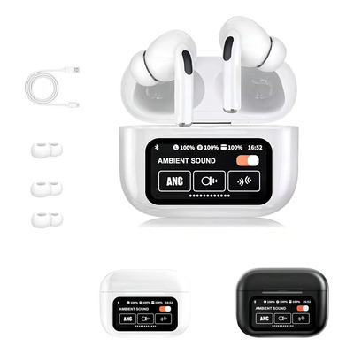 Auriculares Inalámbricos Wowssyo A9 Pro Bluetooth 5.4 Cancelación de Ruido Anc Ergonomía | MercadoLibre