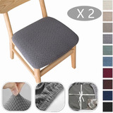 Funda De Asiento Para Silla Adaptables Para Comedor Tela