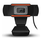 Camara Webcam Usb Con Micrófono Teletrabajo Videoconferencia Color Negro Ly- 359