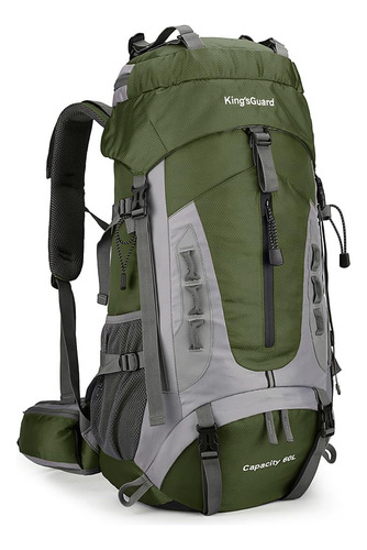 Kingsguard Mochila De Senderismo 60l Para Hombres Y Mujeres.