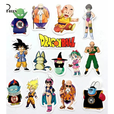 Calcomanías Stickers Pegatinas Dragon 15 Piezas Ball