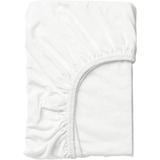 Sabana Ajustable 144 Hilos Blanca Lisa Hotel Queen Size