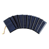 10 Mini Paneles Solares Policristalinos De 5 V 60 Ma, 6...