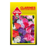 Pack 2 Sobres Semillas De Clarines Dobles Variados (flores)