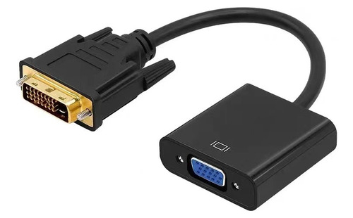 Adaptador Conversor Dvi Macho Para Vga Fêmea Pc Au 50