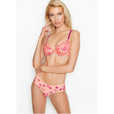 Victoria's Secret Cachetero Seamless Rosa Cerezas Original