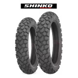 Llanta Shinko 130/80-18 Y 90/90-21 E700 Italika Dm 200