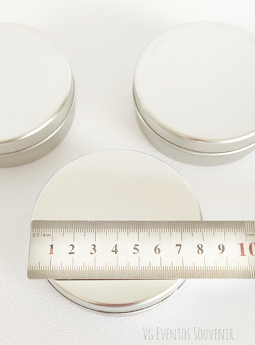 Latas Pastilleros X 10 Unidades 8 Cm Diam