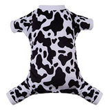 Pijama Para Perros Pequeños Cutebone Cow Dog P222l