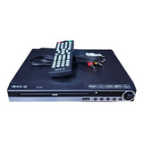 Reproductor Dvd Max-q Con Usb Multiregion