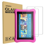 Funda & Cristal Templado Para Kindle Fire Hd 8 Kids Edition