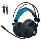 Headset Gamer Fortrek Pro H2 P2 + Usb Preto