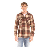 Camisa Camisaco Manga Larga Rusty Halifax Hombre Original