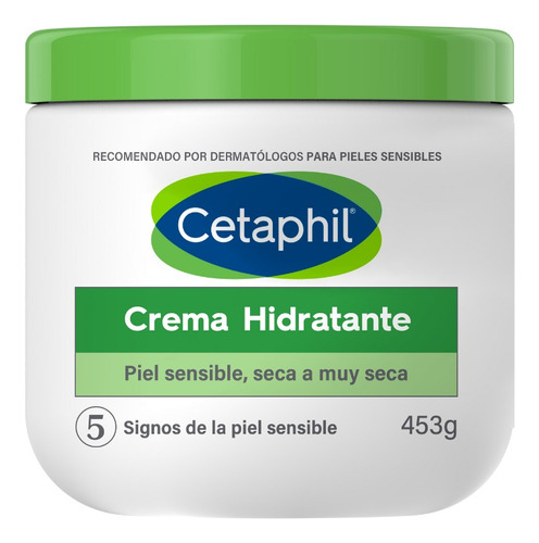 Crema Cetaphil Hidratante Alta Tolerancia X 453ml