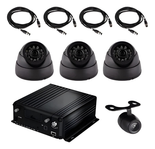 Kit Dvr Movil 4 Camaras Hd 720p 4g Wifi Auto 4x4 Colectivo