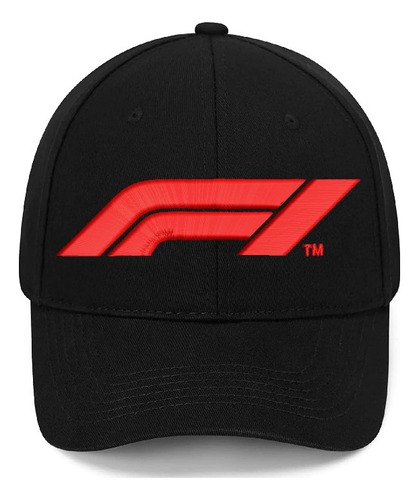 Gorro Jockey Visera Curva Formula Uno F1 Bordado