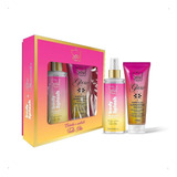 Kit Glow Soul Bem Estar Pele Perfumada Com Vigor Iluminada