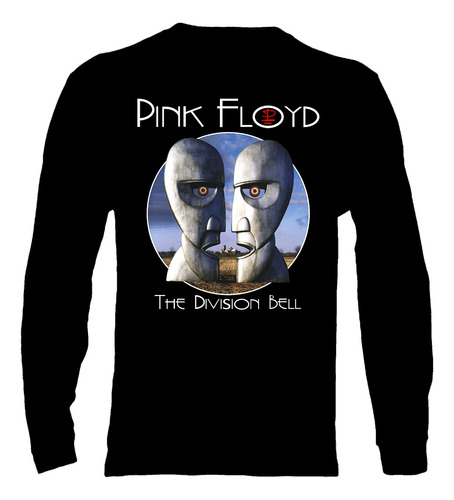 Polera Manga Larga Pink Floyd - Ver 16 - The Division Bell